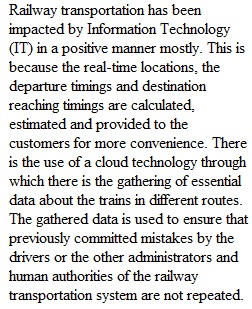 9.2 - Discussion Information Technology and Transportation